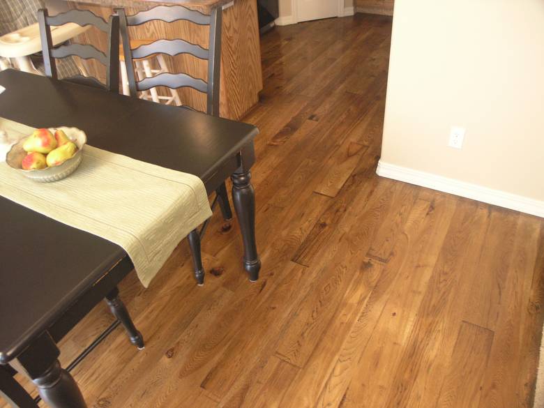 Hickory floor